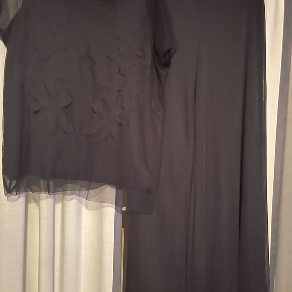 Simply Vera Wang Lace Top And Wide Legs Pants - Picture 4 of 7